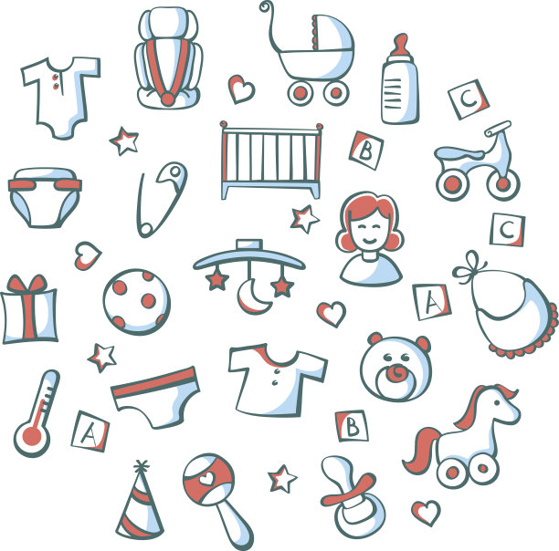 宝贝物品图标集图片下载