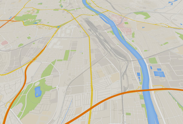 城市地图3d渲染图像图片下载