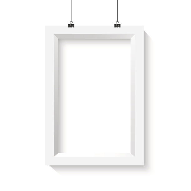 矢量垂直海报框架模型。现实向量EPS10 Pape图片下载