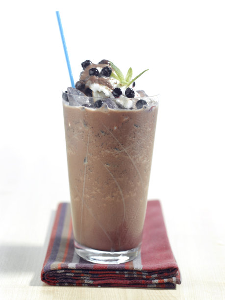 巧克力奶昔图片下载