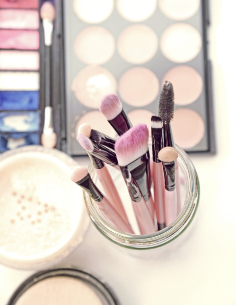 专业化妆刷和工具图片下载