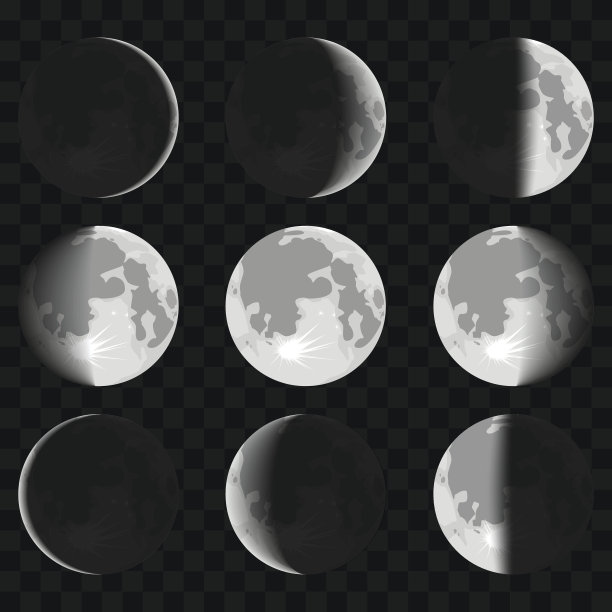 月亮图片素材ID：131309554