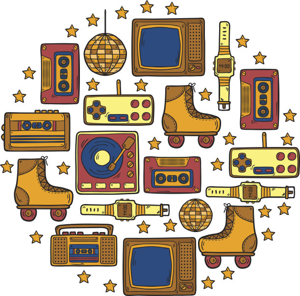 矢量手绘的背景图片下载