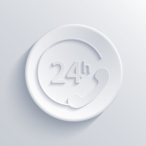 矢量现代光圆图标阴影图片下载