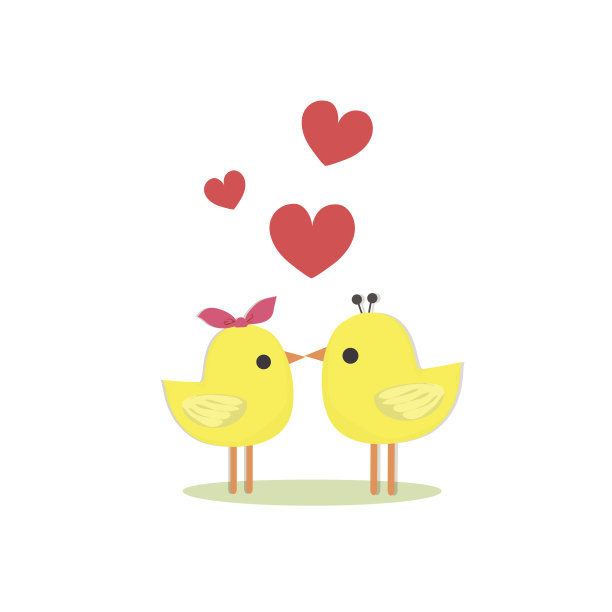 鸟类和心脏图片下载