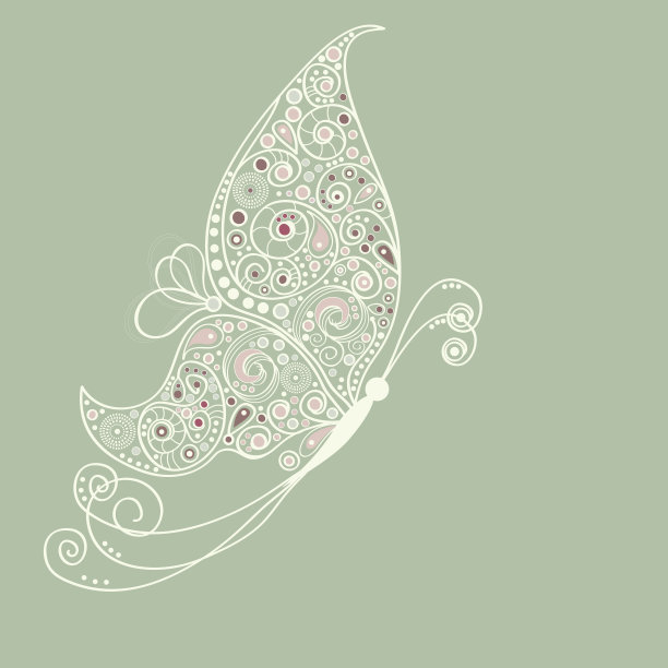 抽象的蝴蝶图片下载