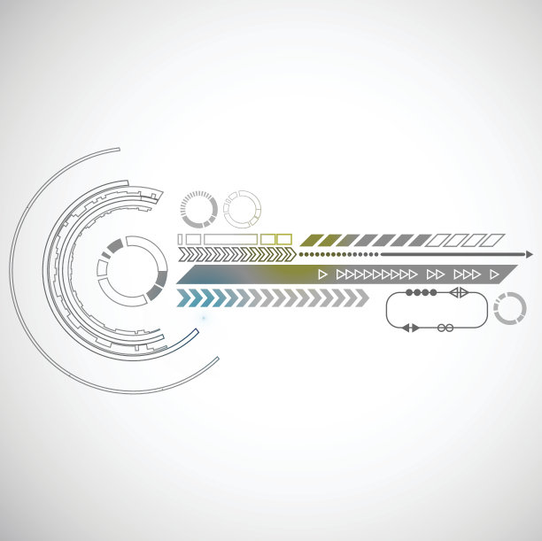 抽象技术背景与彩色灯光图片下载