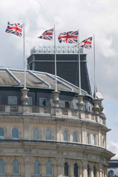 诺森伯兰府的英国国旗图片下载