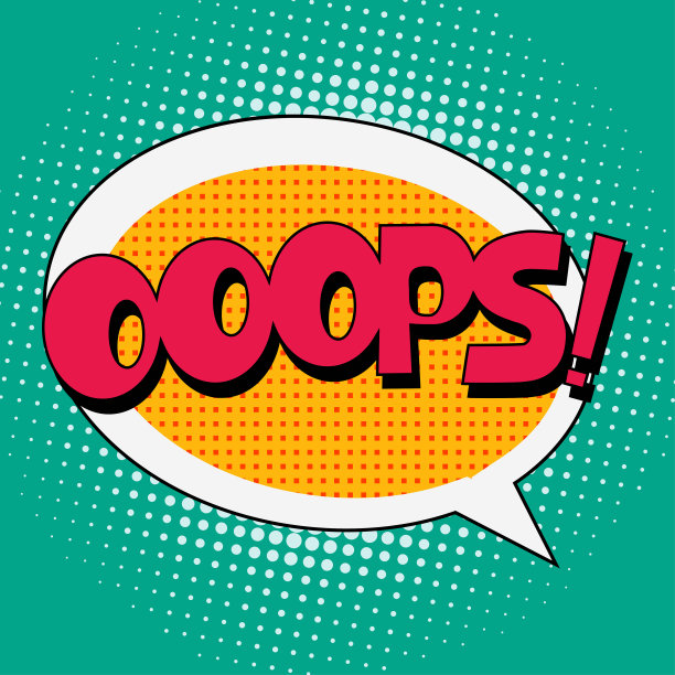 哦，漫画书泡泡文本素材图片