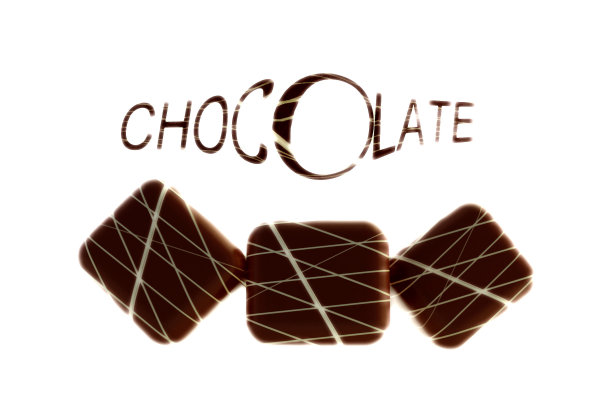 巧克力与文本图片下载