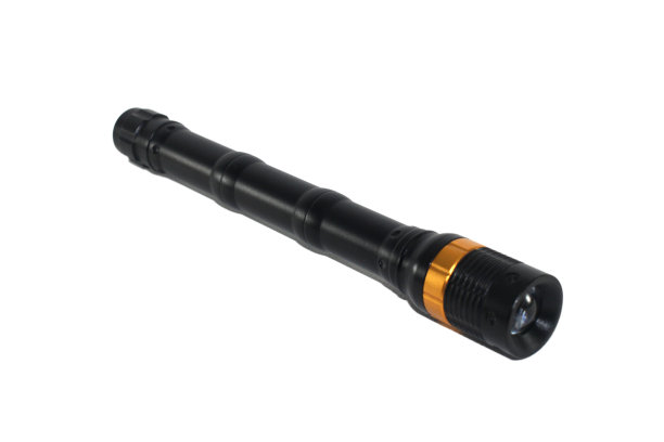 手电筒黑色颜色。图片下载