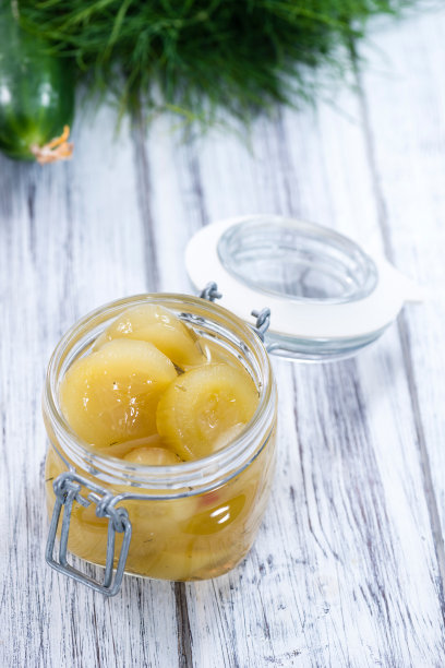 黄瓜片(腌制)素材图片