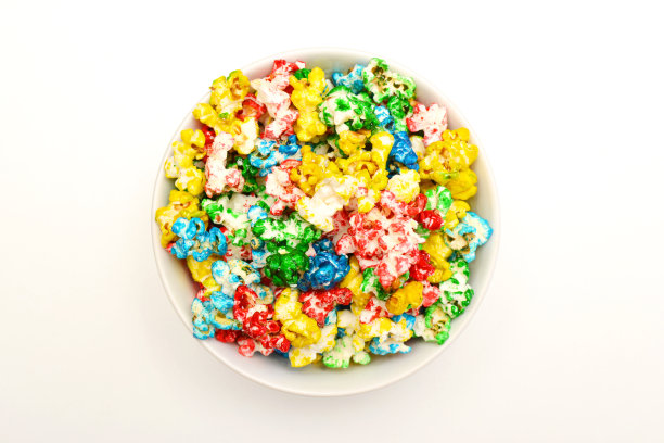 爆米花的颜色图片下载