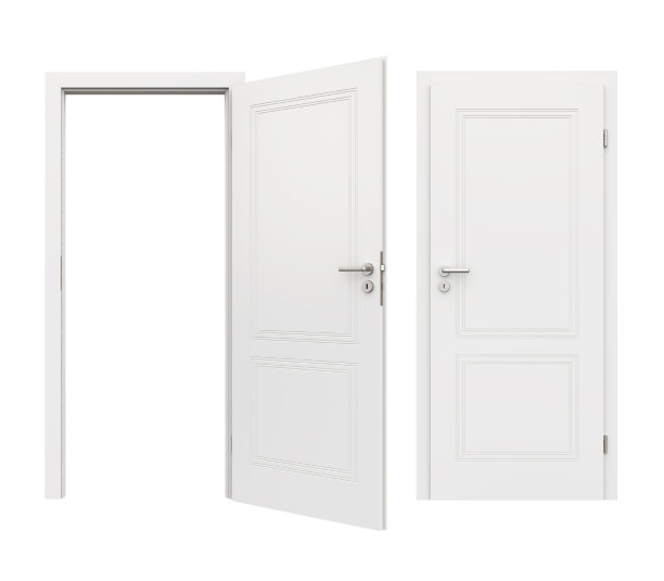 关闭和打开的门隔离图片下载