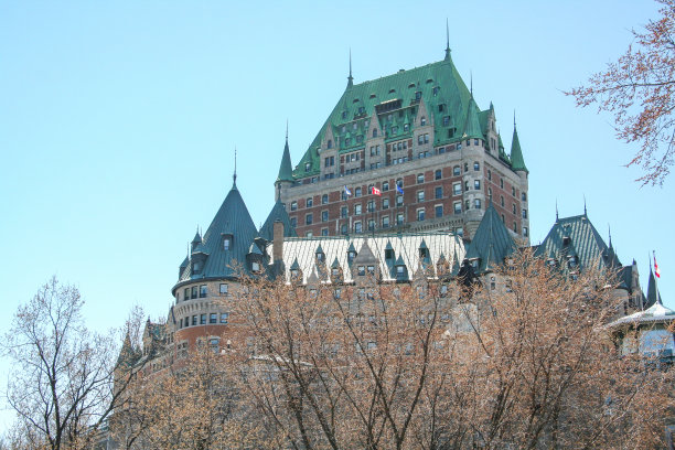 加拿大的魁北克市。图片下载