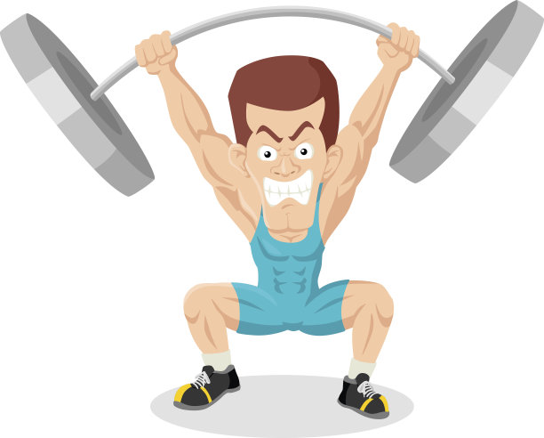 举重运动员图片下载
