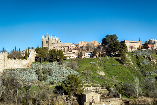 西班牙托莱多古城图片下载