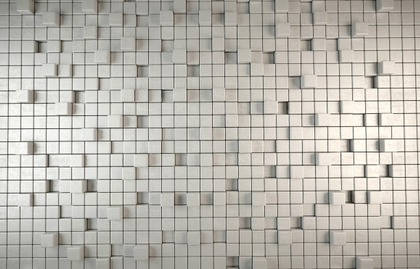 立方体的抽象三维背景图片下载