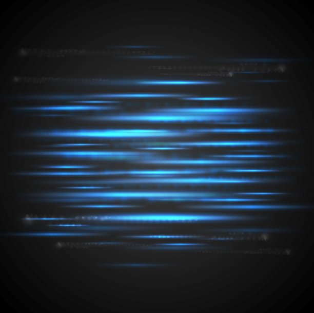 摘要发光霓虹条纹设计图片下载