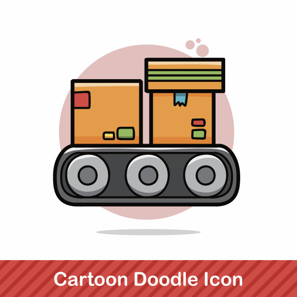 货物箱涂鸦图片下载