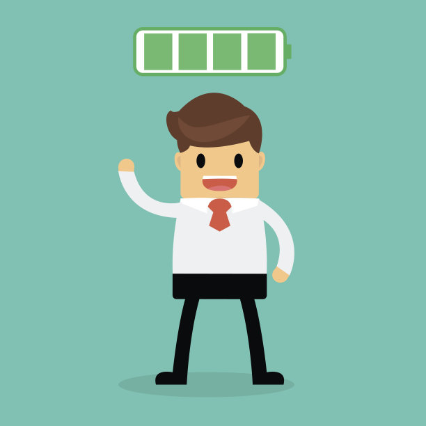 经营理念，商人充满活力。图片下载