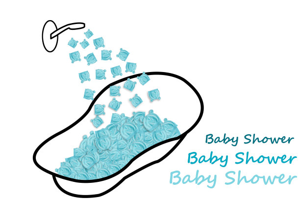 婴儿洗澡图片下载