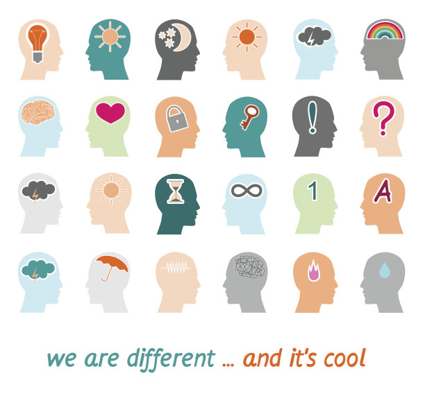 不同的心灵的人图片下载