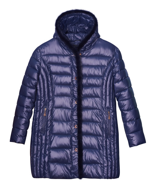 为超重妇女准备的冬季夹克图片下载