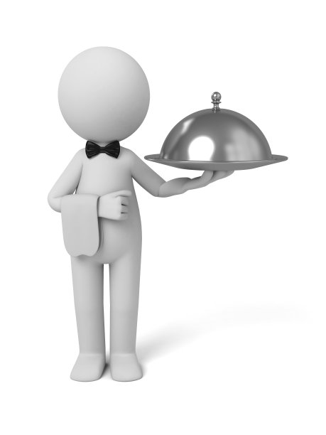 服务员图片下载