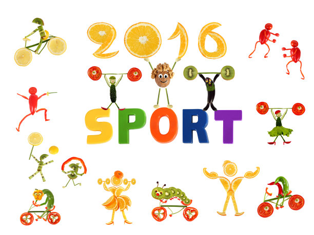 健康饮食。一种有趣的蔬菜图片下载