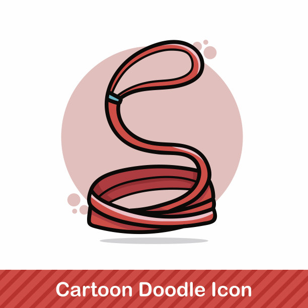 宠物项圈绳涂鸦图片下载