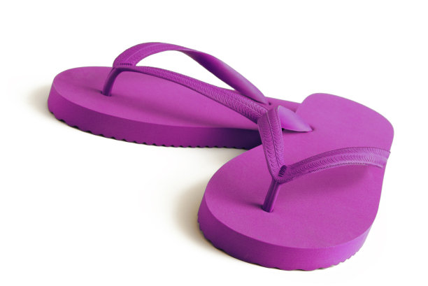 粉红色的拖鞋图片下载