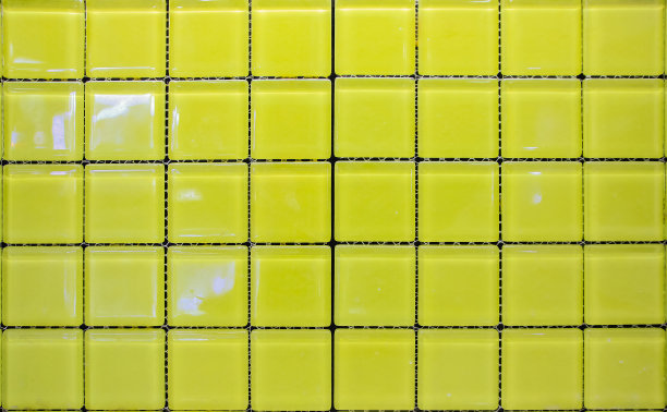 黄色的瓷砖。图片下载