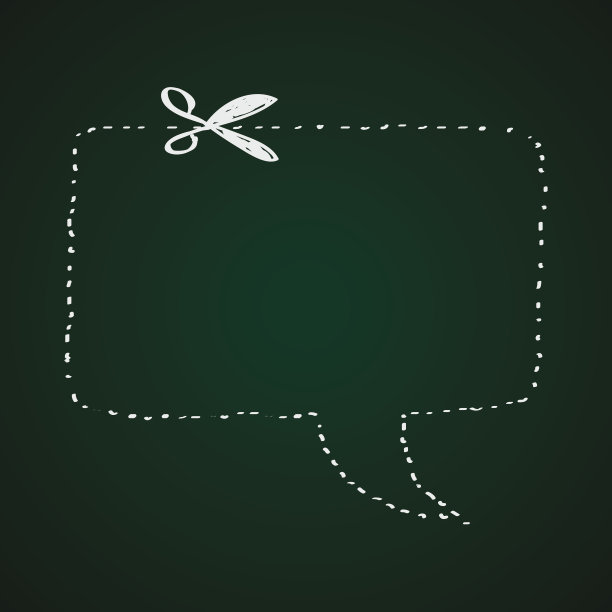 一个简单的语音泡泡涂鸦图片下载