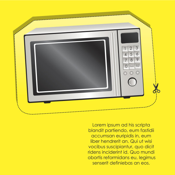 微波标签的插图图片下载