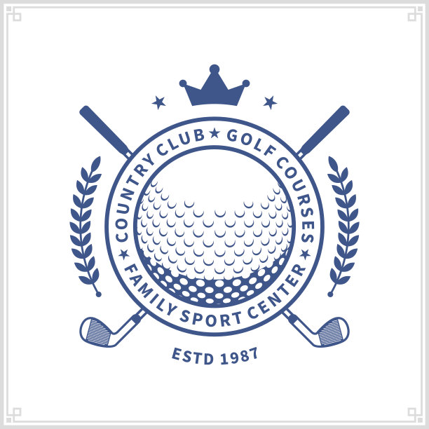 高尔夫俱乐部的标签图片下载