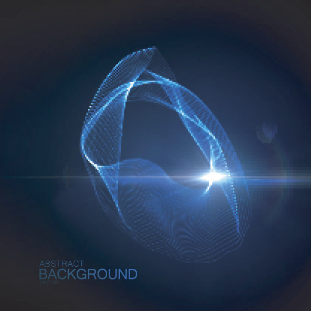 3D霓虹数码飞溅图片下载