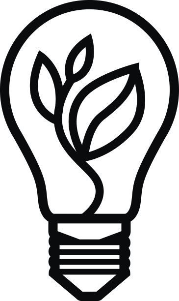 灯泡创意可再生能源图片下载