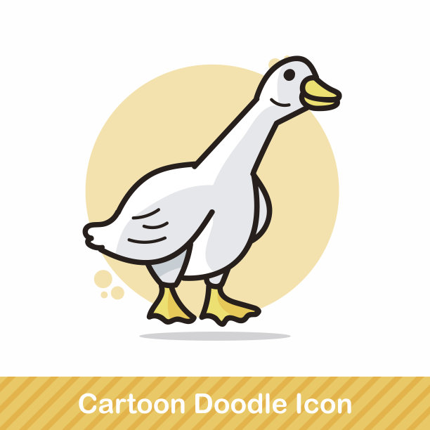 鸭涂鸦图片下载