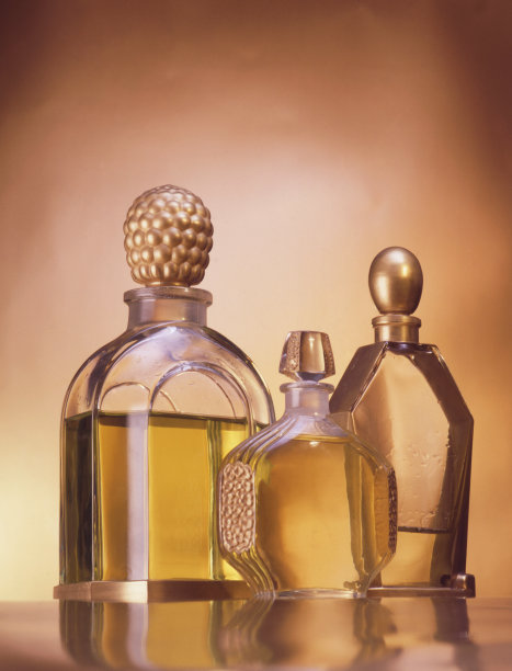 古董玻璃香水瓶图片下载