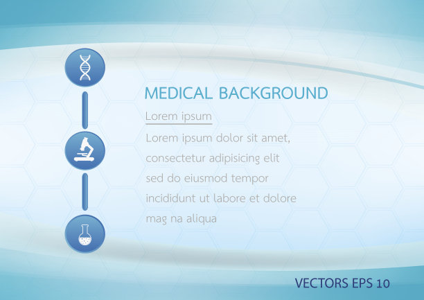 医学背景矢量素材图片