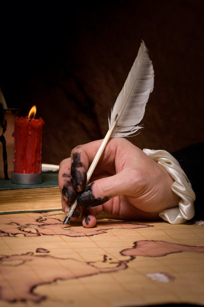 画地图的手图片下载