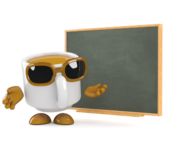 3d咖啡杯教咖啡图片下载