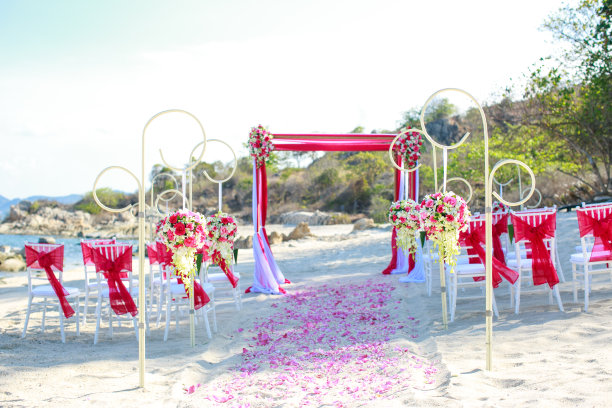 婚礼的设置细节图片下载