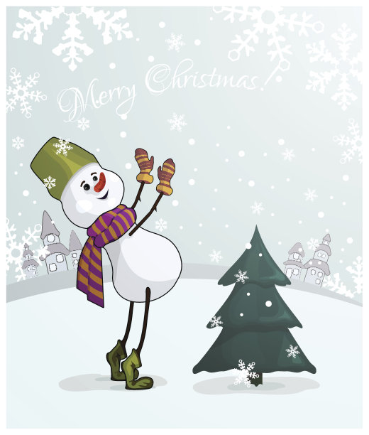 圣诞节的问候图片下载