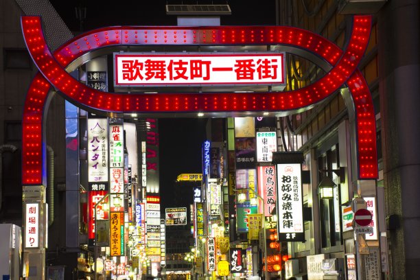 新宿夜景图片下载