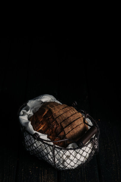 篮子里的面包图片下载