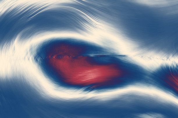 抽象纹理与红心在白蓝色的背景素材图片