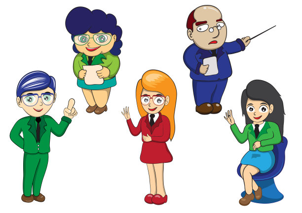 商业卡通插图人物图片下载