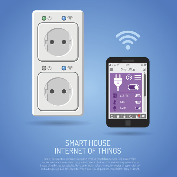 智能家居和物联网图片下载